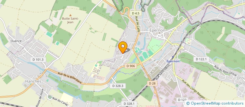 localisation de l'entreprise AMENAGEMENT CONSTRUC RENOVATION - ACR à EPERNON
