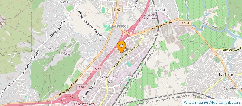 localisation de l'entreprise AMENAGEMENT CONSTRUCTION DU BATIMENT à LA FARLEDE