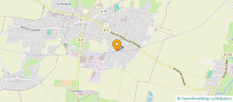 localisation de l'entreprise AMENAGEMENT CREATION ESPACES VERTS  LUNERAY