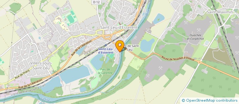 localisation de l'entreprise AMENAGEMENT DE L HABITAT à SAINT-LEU-D'ESSERENT