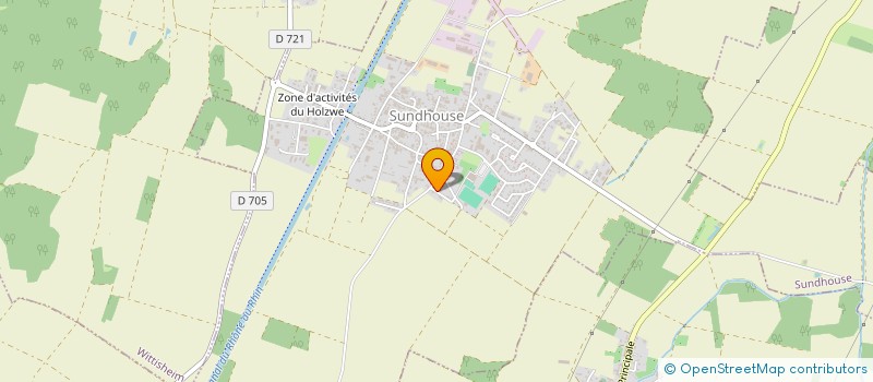 localisation de l'entreprise AMENAGEMENT DE LA CIGOGNE  SUNDHOUSE