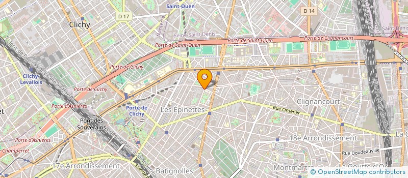 localisation de l'entreprise AMENAGEMENT DE SYSTEMES INFORMATIQUES POUR LE PARAMEDICAL  PARIS