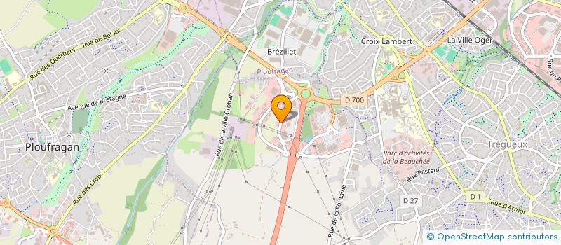 localisation de l'entreprise AMENAGEMENT DECO & LOISIRS D'INTERIEUR à TREGUEUX