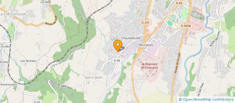 localisation de l'entreprise AMENAGEMENT DES ESPACES DE VIE à GAP