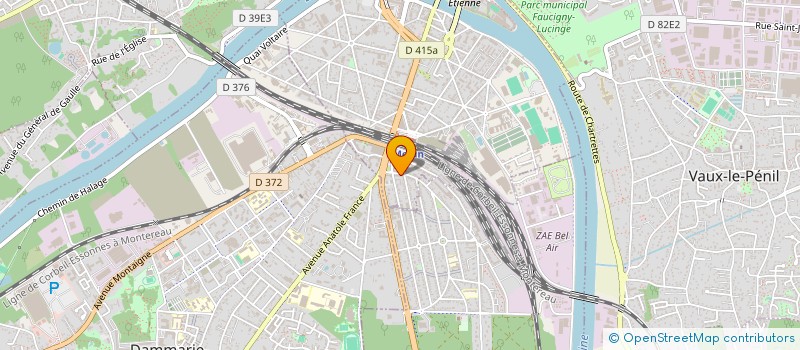 localisation de l'entreprise AMENAGEMENT DEVELOPPEMENT IMMOBILIER à MELUN