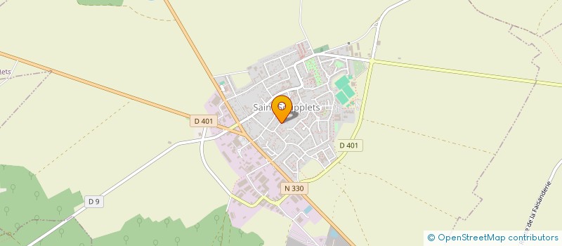 localisation de l'entreprise AMENAGEMENT, DEVELOPPEMENT, PERSPECTIVE ET CONSEIL  SAINT-SOUPPLETS