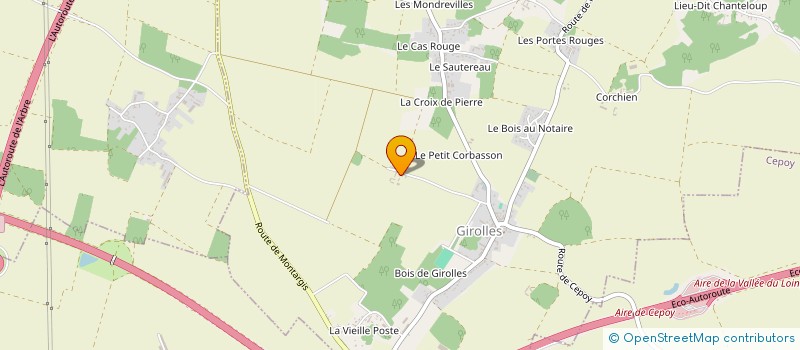 localisation de l'entreprise AMENAGEMENT DU PARTICULIER SARL à GIROLLES