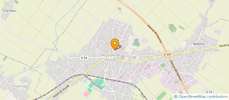 localisation de l'entreprise AMENAGEMENT EMMANUEL BRUNETTE à NEUVILLE-DE-POITOU