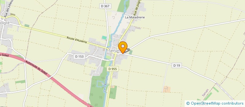 localisation de l'entreprise AMENAGEMENT ET CONFORT DE L'HABITAT  SENAN