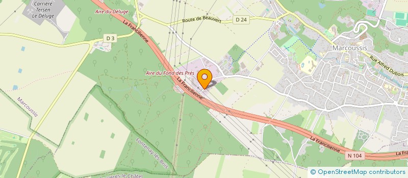 localisation de l'entreprise AMENAGEMENT ET RENOVATION DE L HABITAT à MARCOUSSIS