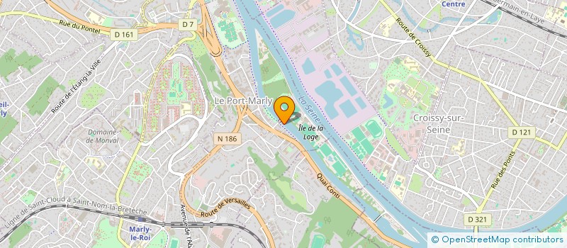 localisation de l'entreprise AMENAGEMENT ET TRAVAUX DE SEINE-ATS à LE PORT-MARLY
