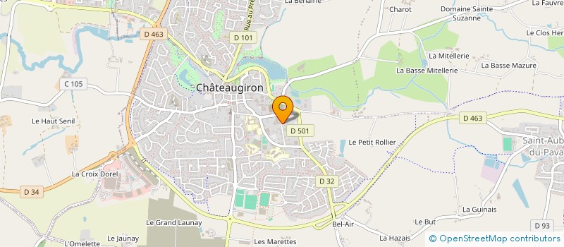 localisation de l'entreprise AMENAGEMENT EXTERIEUR CHATEAUGIRON  CHATEAUGIRON
