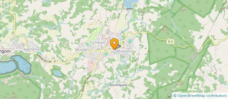 localisation de l'entreprise AMENAGEMENT FINITION BATIMENT à TSINGONI