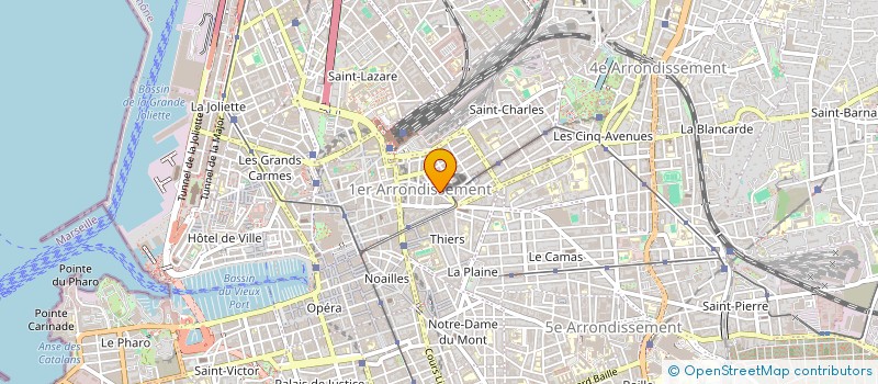 localisation de l'entreprise AMENAGEMENT GENERAL BATIMENT ET TRAVAUX PUBLIC à MARSEILLE