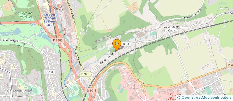 localisation de l'entreprise AMENAGEMENT JARDIN ENVIRONNEMENT PAYSAGES à GONNEVILLE-LA-MALLET