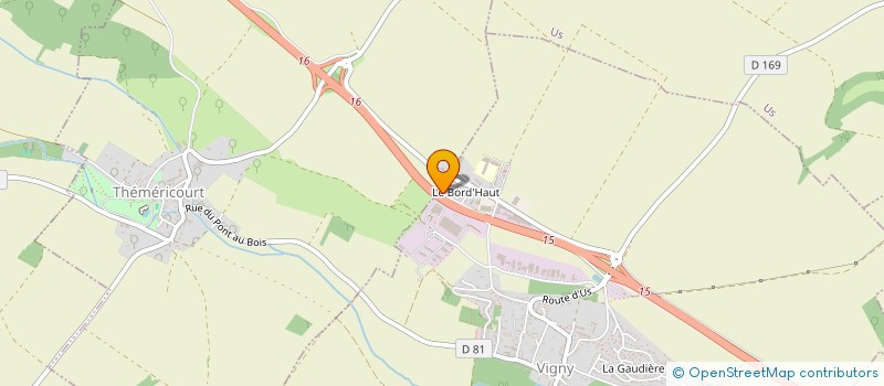 localisation de l'entreprise AMENAGEMENT MACONNERIE DECONSTRUCTION  VIGNY