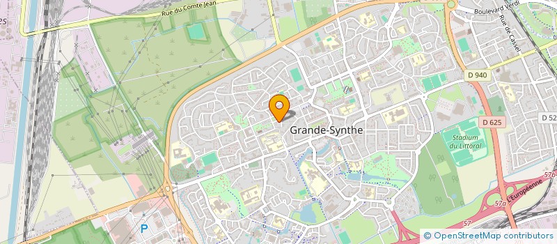 localisation de l'entreprise AMENAGEMENT MAISON INDIVIDUELLE  GRANDE-SYNTHE