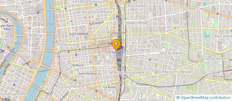 localisation de l'entreprise AMENAGEMENT MOBILIER CONCEPT - AMC  LYON