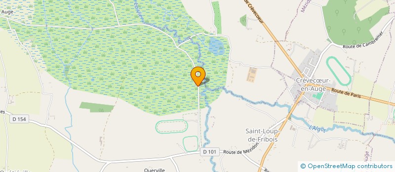 localisation de l'entreprise AMENAGEMENT MOBILIER DESIGN  BELLE VIE EN AUGE