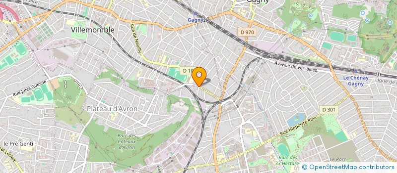localisation de l'entreprise AMENAGEMENT ORGANISAT BUREAU à NEUILLY-SUR-MARNE