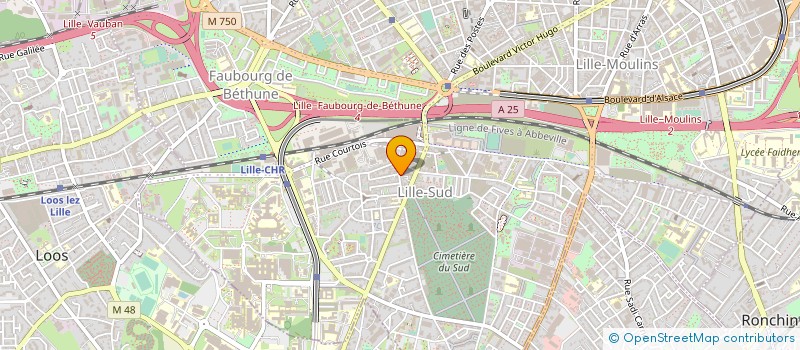 localisation de l'entreprise AMENAGEMENT REHABILITATION DE BATIMENT à LILLE