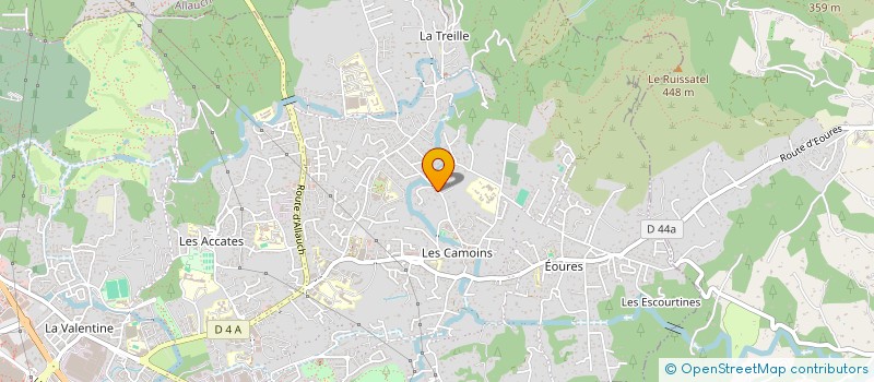 localisation de l'entreprise AMENAGEMENT RENOVAT BATIM AGENCEMENT à MARSEILLE