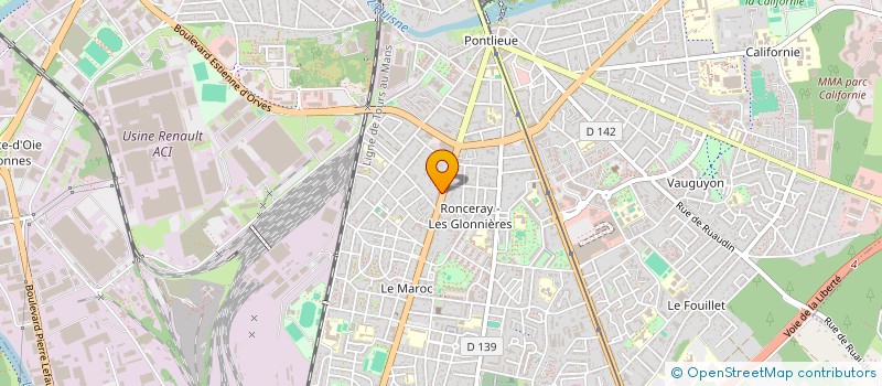 localisation de l'entreprise AMENAGEMENT RENOVATION BATIMENT à LE MANS