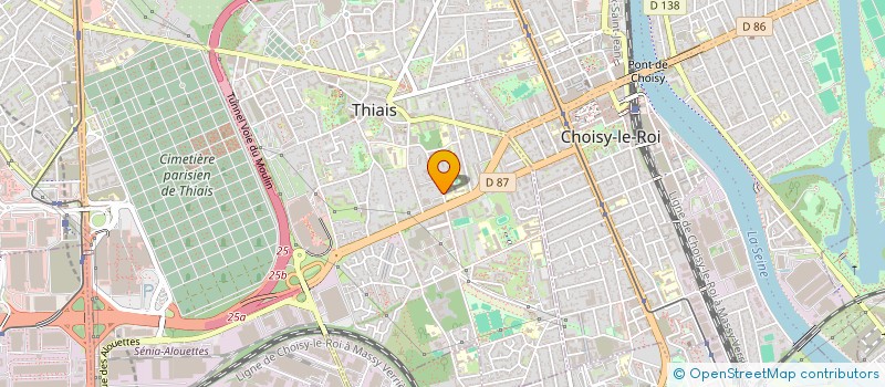 localisation de l'entreprise AMENAGEMENT RENOVATION DE LA MAISON  THIAIS