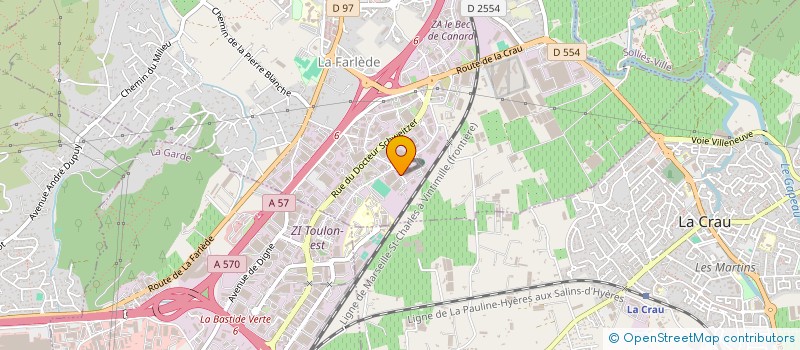 localisation de l'entreprise AMENAGEMENT RENOVATION DEPANNAGE à LA FARLEDE