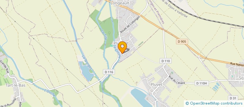 localisation de l'entreprise AMENAGEMENT RENOVATION INTERIEURE  LONGEAULT-PLUVAULT