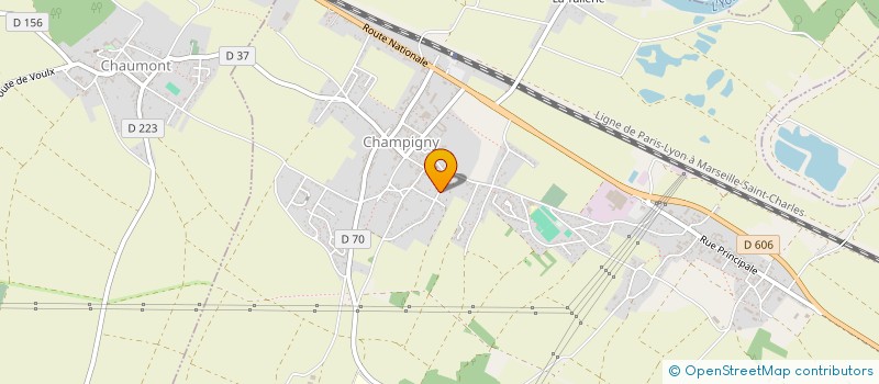 localisation de l'entreprise AMENAGEMENT RENOVATION TOUS TRAVAUX  VILLENEUVE-LA-GUYARD