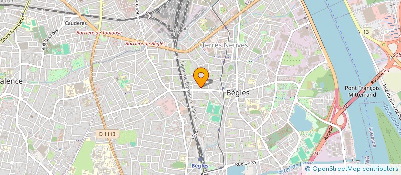 localisation de l'entreprise AMENAGEMENT RENOVATION TRAVAUX 33 BAT à BEGLES