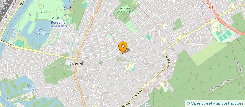 localisation de l'entreprise AMENAGEMENT REPARATION TOUS TRAVAUX ET CONSTRUCTIONS à DRAVEIL