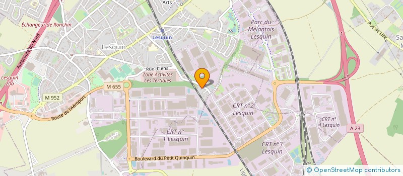 localisation de l'entreprise AMENAGEMENT SENIOR CONSEIL à LESQUIN