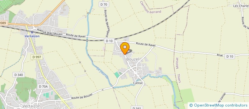 localisation de l'entreprise AMENAGEMENT SERVICES à BOUZEL