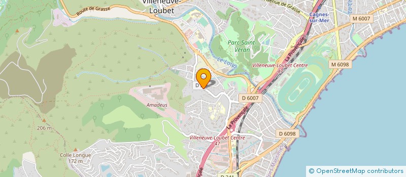 localisation de l'entreprise AMENAGEMENT SERVICES  COLOMARS