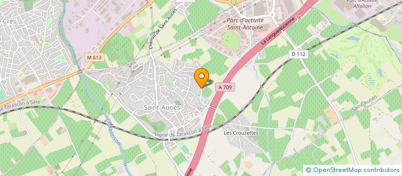 localisation de l'entreprise AMENAGEMENT SERVICES TRAVAUX PUBLICS à SAINT-AUNES