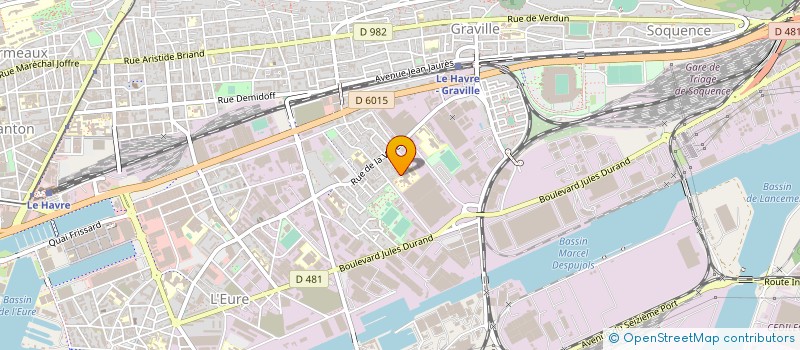 localisation de l'entreprise AMENAGEMENT SOLUTION SERVICE 3 MAINTENANCE à LE HAVRE