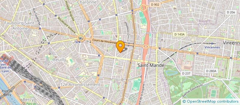 localisation de l'entreprise AMENAGEMENT TECHNIQUE ESPACE CUISINE à PARIS
