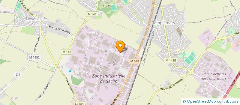 localisation de l'entreprise AMENAGEMENT TECHNIQUES ET MODERNES à SECLIN