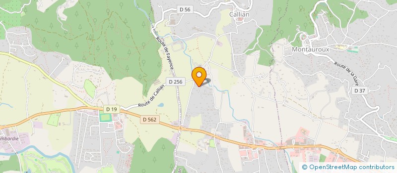 localisation de l'entreprise AMENAGEMENT TERRASSEMENT PISCINES  PEGOMAS