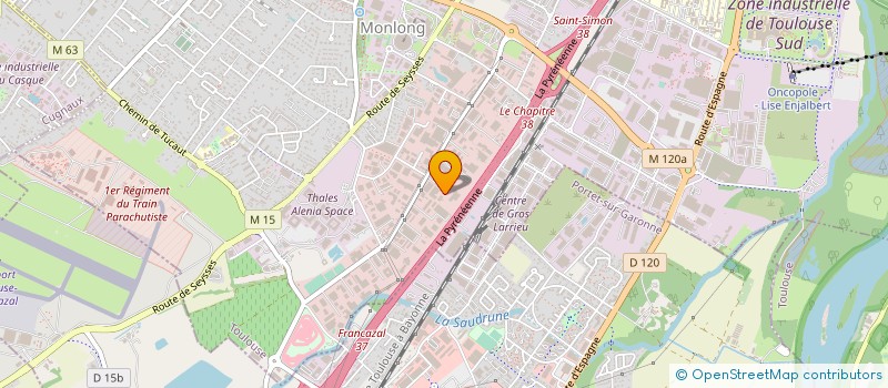 localisation de l'entreprise AMENAGEMENTS BOIS DE TOULOUSE à TOULOUSE