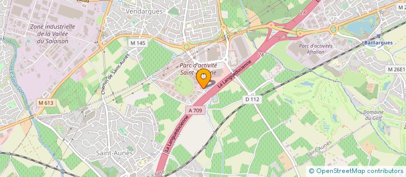 localisation de l'entreprise AMENAGEMENTS BOIS MONTPELLIER  SAINT-AUNES