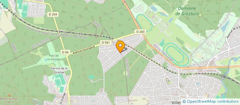 localisation de l'entreprise AMENAGEMENTS CONSTRUCTIONS ROUTES ET RESEAUX AC2R à YERRES
