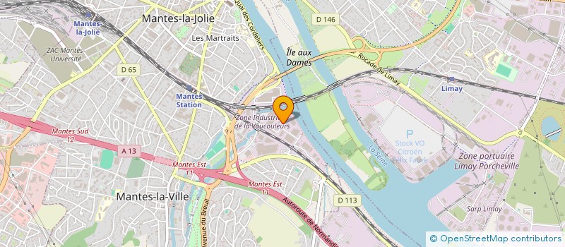 localisation de l'entreprise AMENAGEMENTS DE CHANTIERS IDF à SAINT-CLOUD