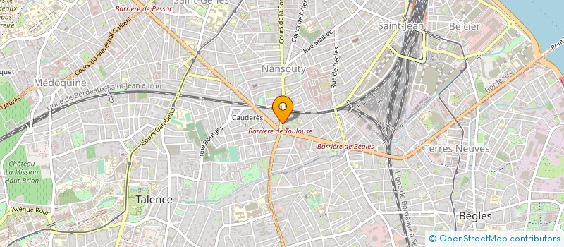 localisation de l'entreprise AMENAGEMENTS DE LA SOMME à BORDEAUX