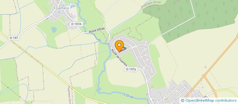 localisation de l'entreprise AMENAGEMENTS DU VERDUNOIS à ETAIN