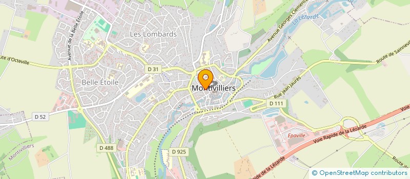 localisation de l'entreprise AMENAGEMENTS LOCAUX RENOVATIONS à MONTIVILLIERS