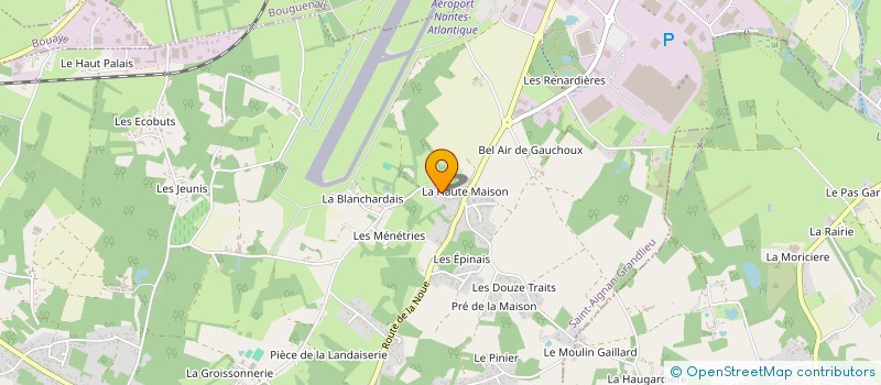 localisation de l'entreprise AMENAGEMENTS LOISIRS DETENTE  SAINT-AIGNAN-GRANDLIEU