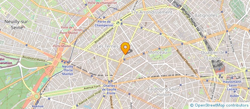 localisation de l'entreprise AMENAGEMENTS MOBILIERS SERVICES  PARIS